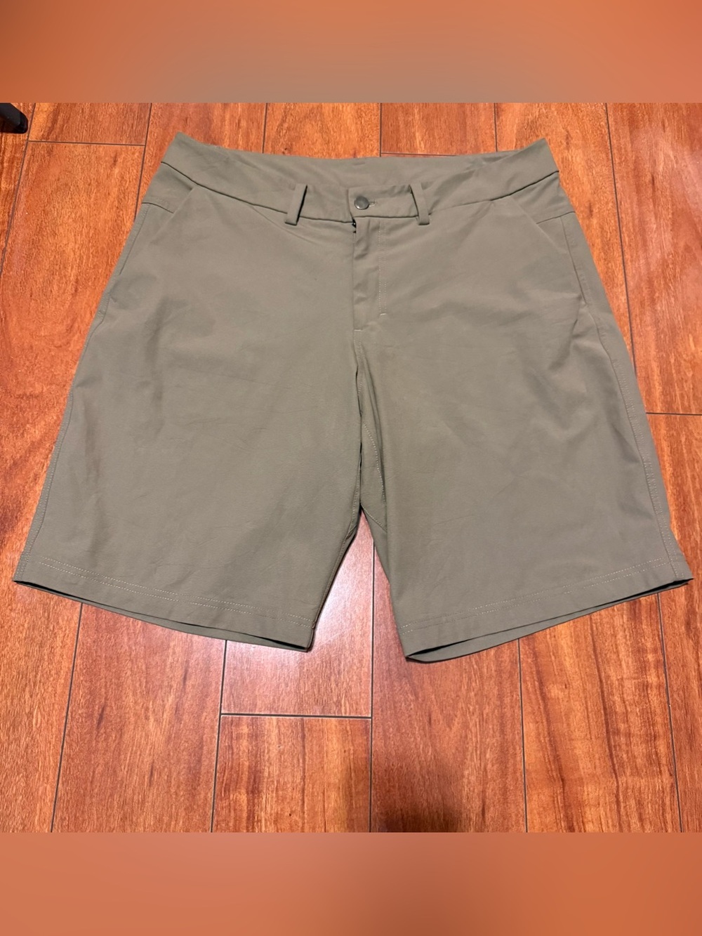 Lululemon athletica Men's Olive Green Performance Shorts